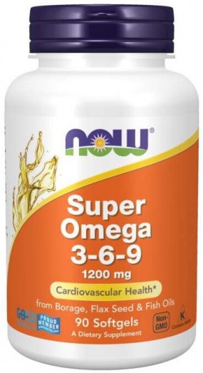 Super Omega 3-6-9 1200mg Жирные кислоты, Super Omega 3-6-9 1200mg - Super Omega 3-6-9 1200mg Жирные кислоты